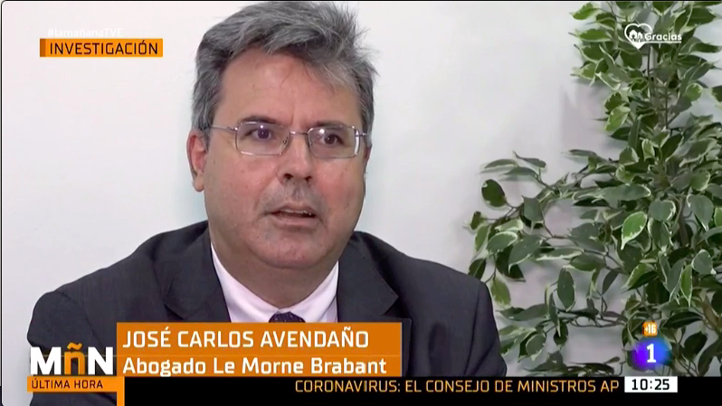 La mañana de TVE1 Fraude ERTES Jose Carlos Le Morne Abogados