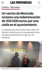 indemnización por responsabilidad civil