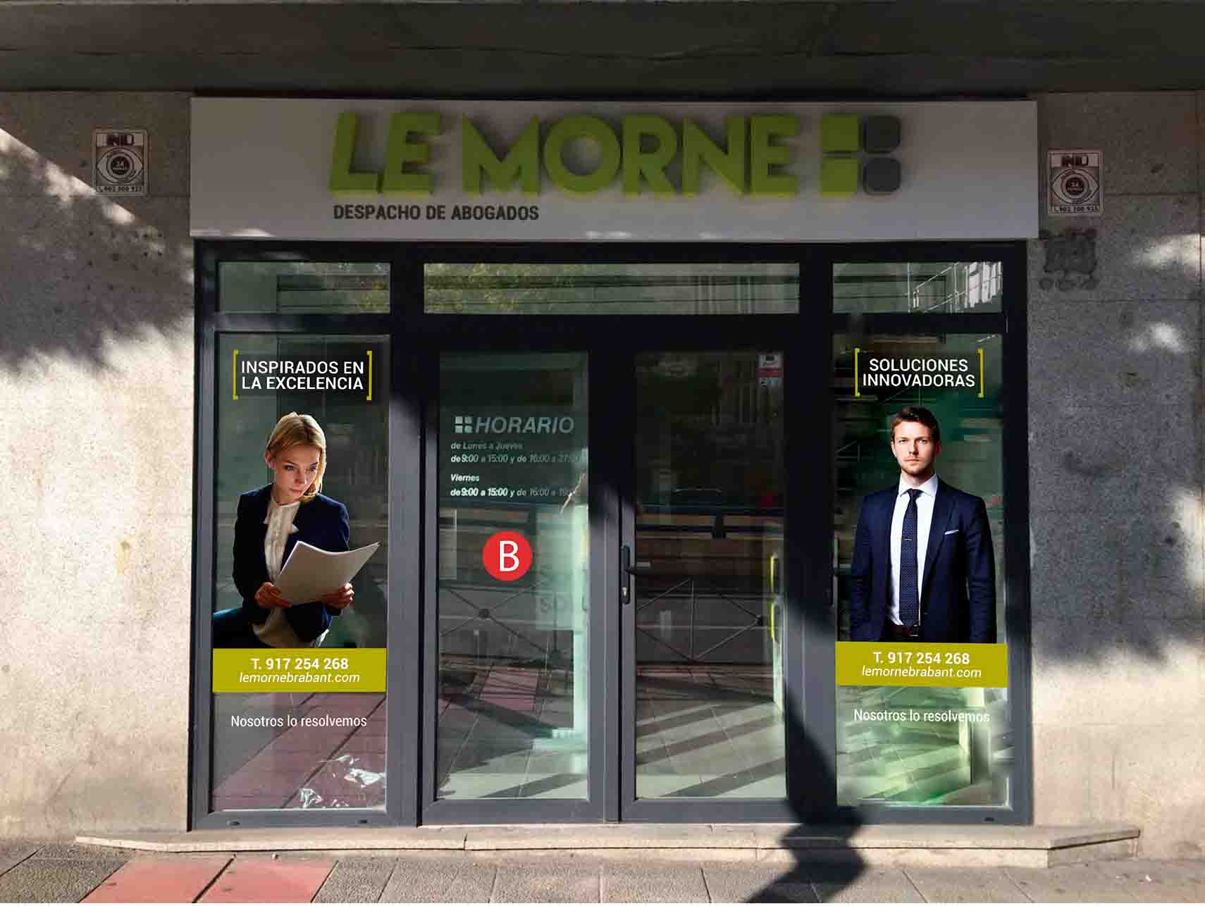 Fachada Despacho Abogados Madrid