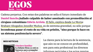 Este es el tiempo que Daniel Sancho pasará en prisión antes de que se revise su condena